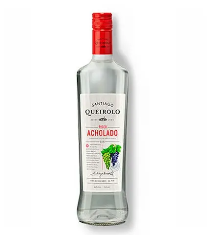 Pisco santiago queirolo acholado 2L