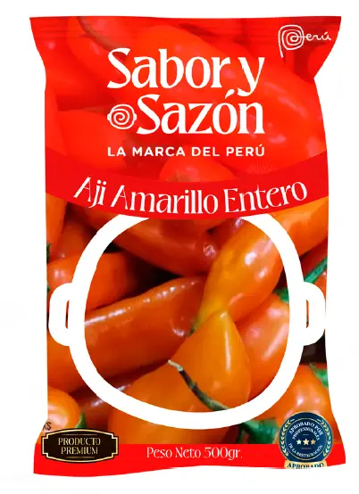 Aji amarillo entero