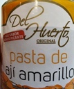 Pasta de Aji Amarillo Suave Del Huerto 212g